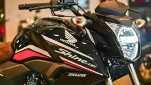 2026 Honda Shine Launched: Budget 125cc Bike with Premium Features
