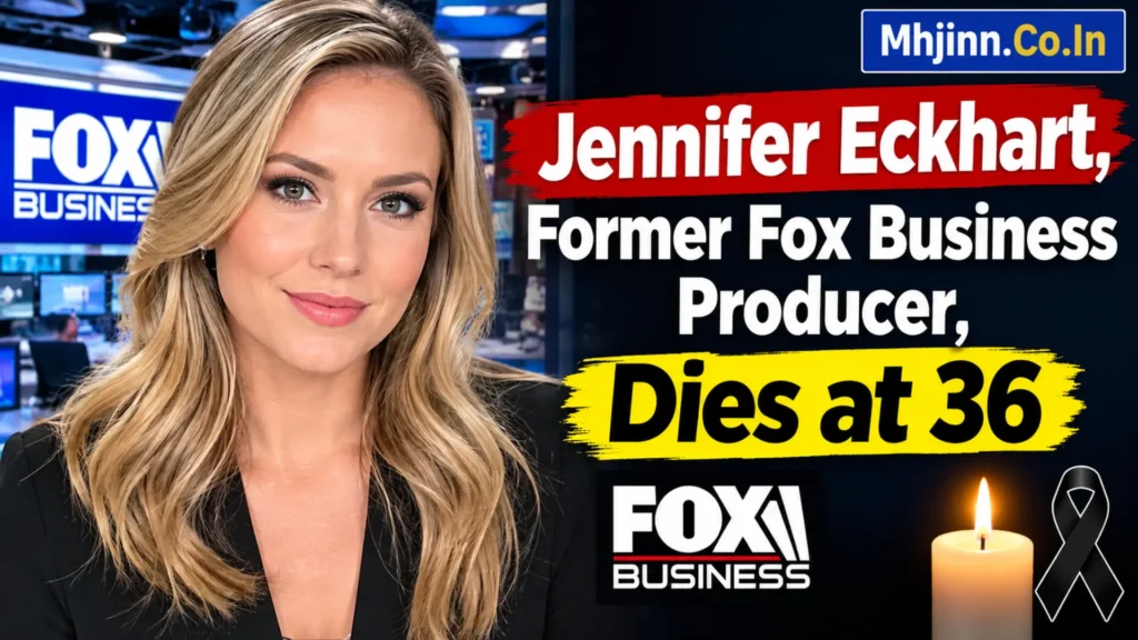 Jennifer Eckhart, Former Fox Business Producer, Dies at 36