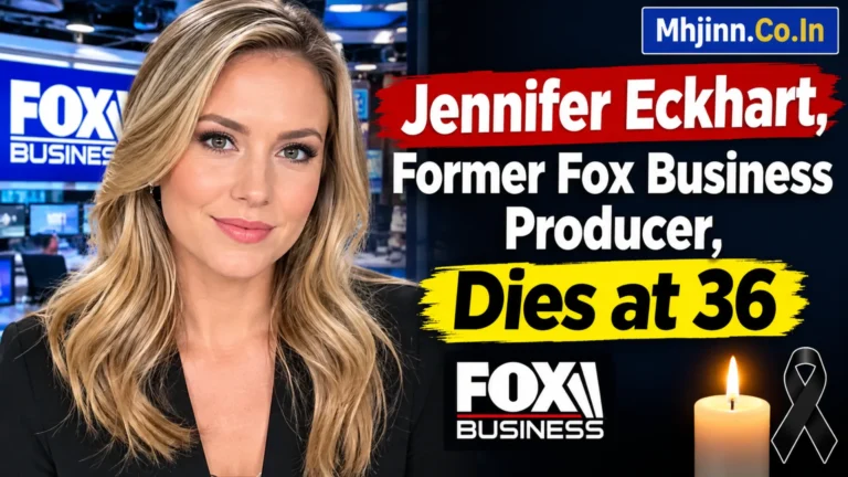 Jennifer Eckhart, Former Fox Business Producer, Dies at 36