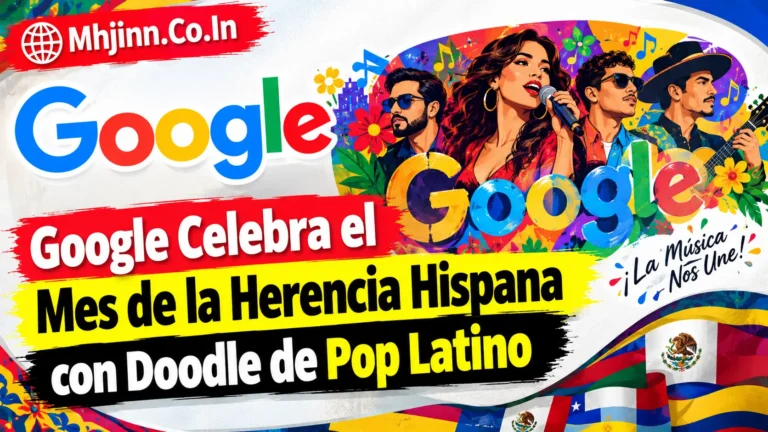 Google Celebra el Mes de la Herencia Hispana con Doodle de Pop Latino