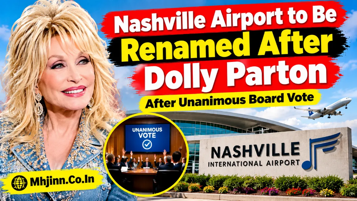 Nashville Airport to Be Renamed After Dolly Parton After Unanimous Board Vote