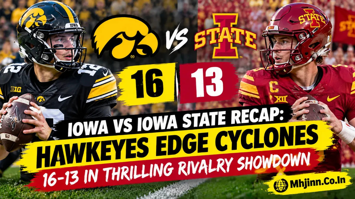 Iowa vs Iowa State Recap