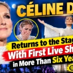 Céline Dion Returns to the Stage With First Live Show in More Than Six Years