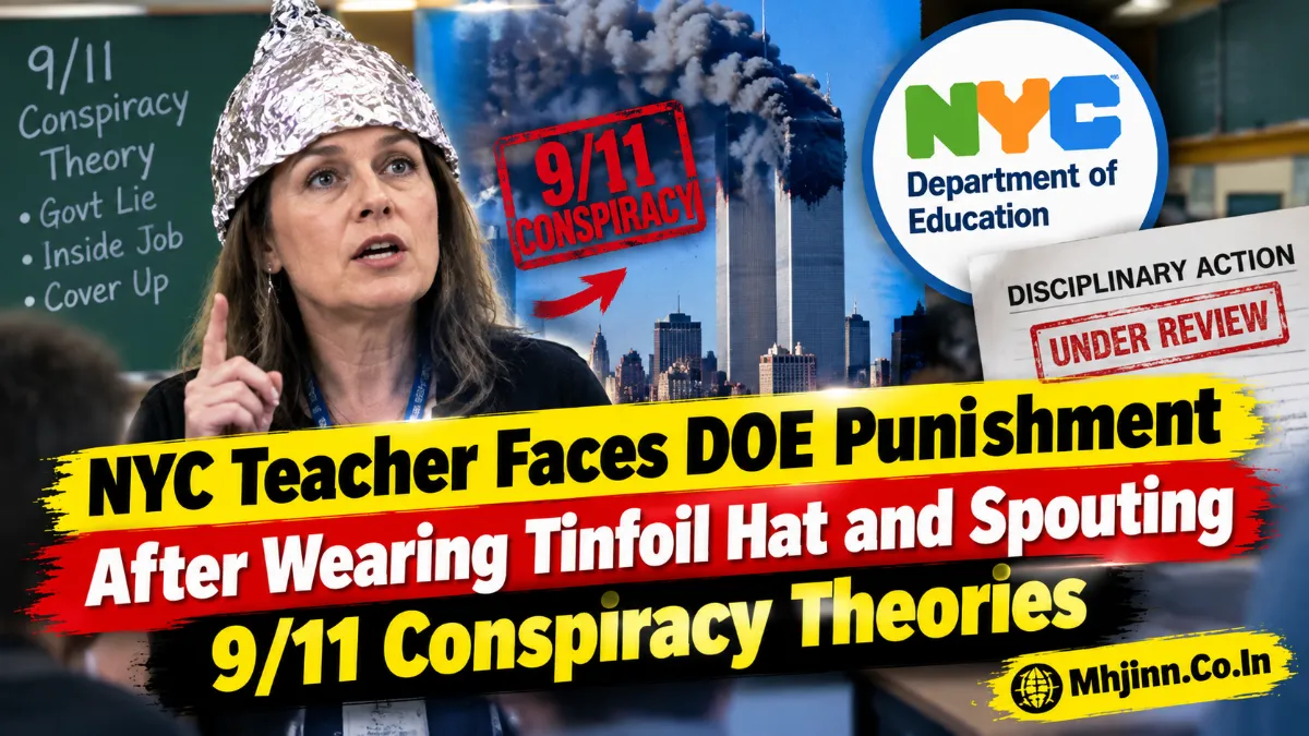 NYC Teacher Faces DOE Punishment After Wearing Tinfoil Hat and Spouting 9/11 Conspiracy Theories