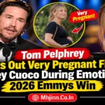 Tom Pelphrey Shouts Out Very Pregnant Fiancée Kaley Cuoco During Emotional 2026 Emmys Win