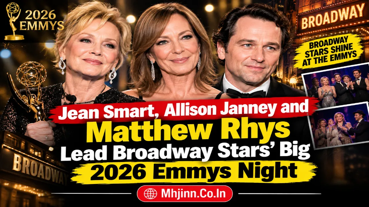 Jean Smart, Allison Janney and Matthew Rhys Lead Broadway Stars’ Big 2026 Emmys Night
