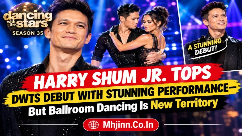 Harry Shum Jr. Tops DWTS Debut With Stunning Performance