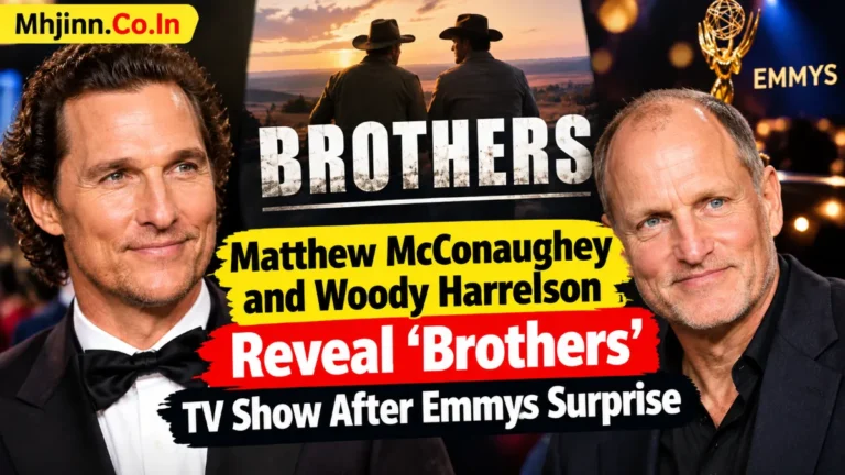 Matthew McConaughey and Woody Harrelson Reveal ‘Brothers’ TV Show After Emmys Surprise