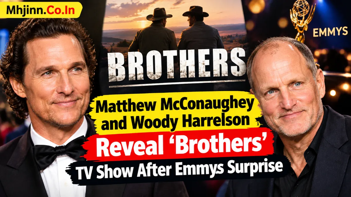 Matthew McConaughey and Woody Harrelson Reveal ‘Brothers’ TV Show After Emmys Surprise