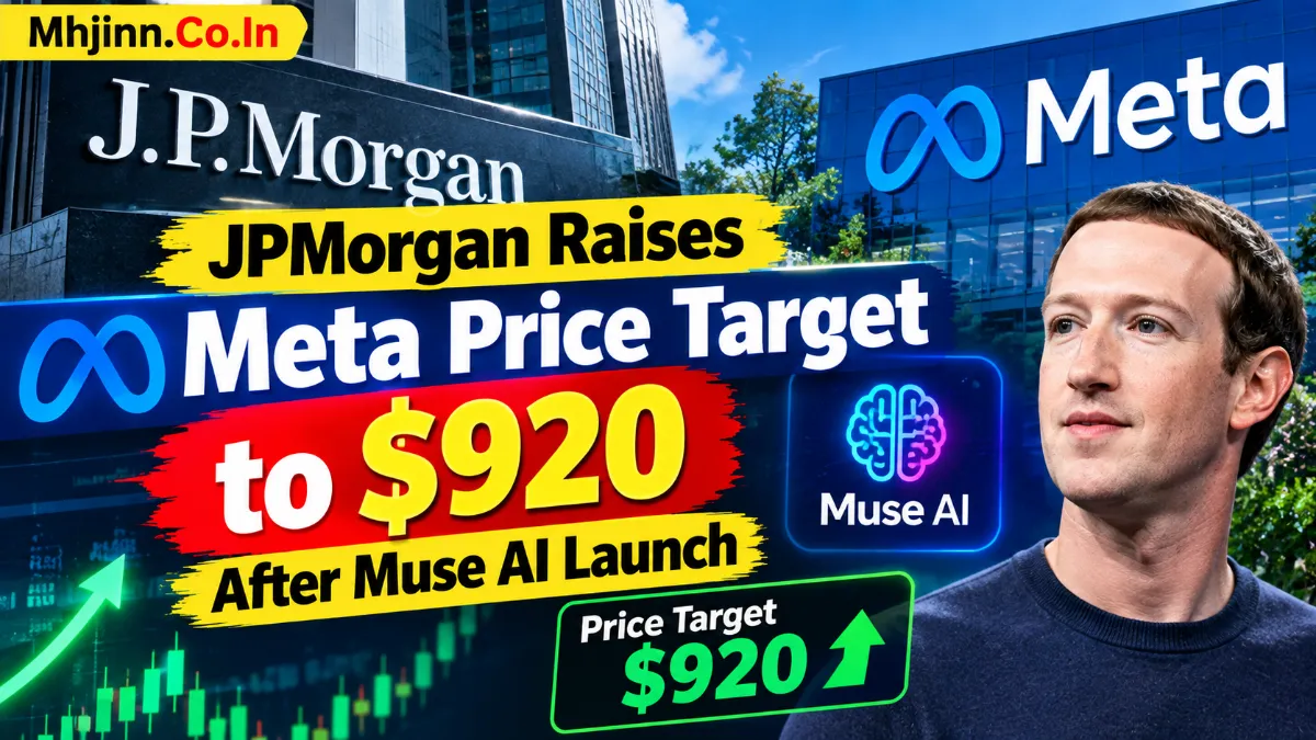 JPMorgan Raises Meta Price Target to $920 After Muse AI Launch