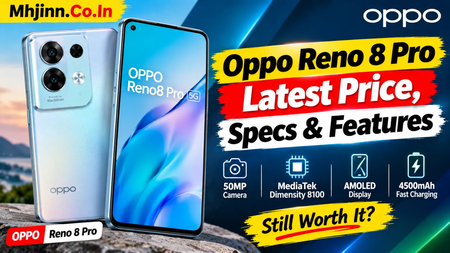 Oppo Reno 8 Pro: Latest Price, Specs & Features