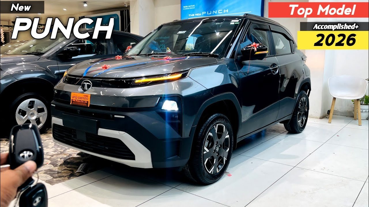 New Tata Punch Facelift Top Model 2026
