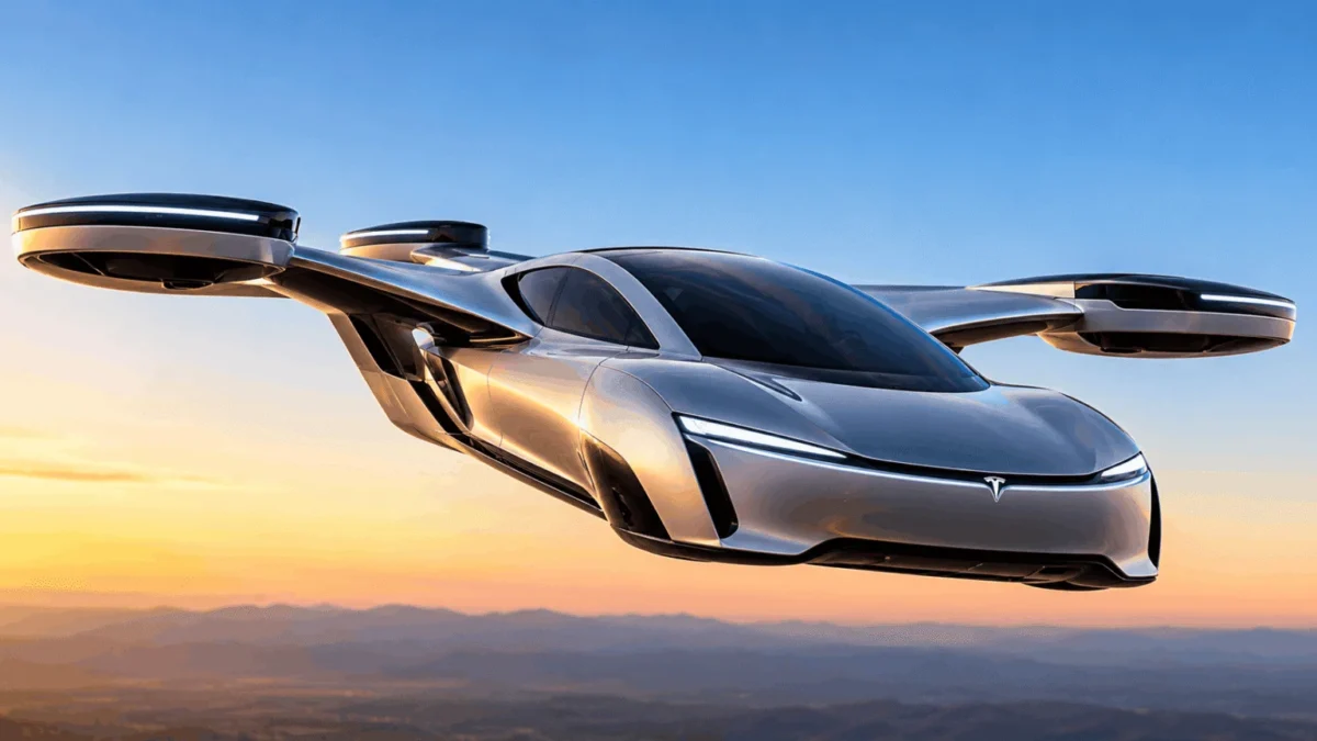 Flying Tesla 2027