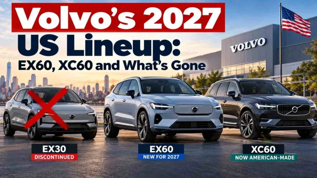 Volvo’s 2027 US Lineup